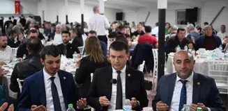 CHP Edirne Milletvekili Ahmet Baran Yazgan iftar verdi