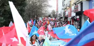 Eskişehir'de Cumhur İttifakı Kortej Yürüyüşü Gerçekleştirildi