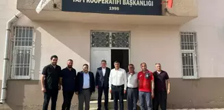 Cizre Ticaret ve Sanayi Odası Yönetim Kurulu Başkanı Ömer Faruk Yıldırım, Cizre Küçük Sanayi Sitesi'ni ziyaret etti