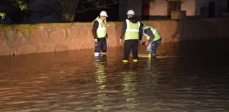 Konya'nın Kulu ilçesinde sağanak yağış hayatı olumsuz etkiledi