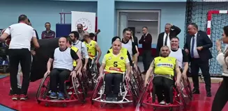 Sorgun Umut Spor Kulübü Tekerlekli Sandalye Basketbol Takımı Farkındalık Maçı Yaptı