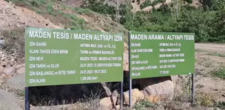 Artvin'de Anagold'un da Ortak Olduğu Maden İşletmesine Tepkiler Sürüyor.