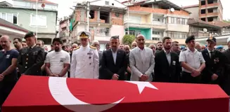 Zonguldak'ta Kore Gazisi Hasan Yılmaz'ın cenazesi toprağa verildi