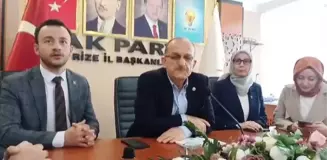 AKP Rize İl Başkanı Hikmet Ayar, görevinden affını istedi