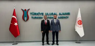 KAEÜ Rektörü Türkiye Ulusal Ajansı Başkanı ile görüştü