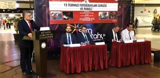 Kütahya Dumlupınar Üniversitesi'nde 15 Temmuz Fotoğrafları Sergisi ve Paneli düzenlendi