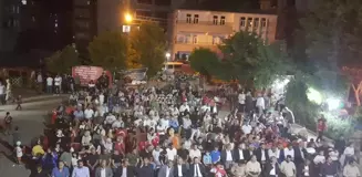 Bingöl Solhan'da 15 Temmuz Demokrasi ve Milli Birlik Günü programı düzenlendi