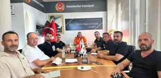 Düzce Gazeteciler Cemiyeti Yönetim Kurulu İlk Toplantısını Yaptı