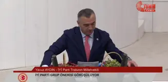 İYİ Parti'nin fındık üreticilerinin sorunlarının araştırılması için verdiği grup önerisi reddedildi