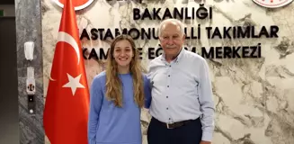 Eski Bakan Murat Başesgioğlu, Kastamonu'da 2024 Paris Olimpiyatlarına hazırlanan sporcuları ziyaret etti