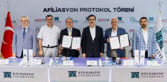 KTO Karatay Üniversitesi ile Farabi ve Medova Hastaneleri arasında tıp fakültesi öğrencilerine yönelik protokol imzalandı