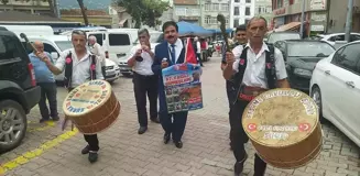 Dikmen Belediye Başkanı ve Davul Zurna Ekibi Sinop Dikmen Yağlı Güreşleri'ne Davet Ediyor