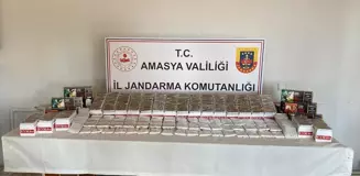 Amasya'da 25 Bin 747 Doldurulmuş Makaron Ele Geçirildi