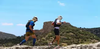 Ulubey Kanyonu'nda düzenlenen Ultra Trail Koşusu tamamlandı