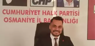 CHP Osmaniye İl Başkanı Mehmet Orhun Döğüşçü'nün yerine Mutlu Yavuzer seçildi