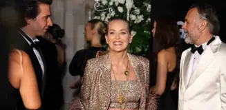 Sharon Stone, Bodrum'da Uluslararası İkon Ödülü'nü aldı