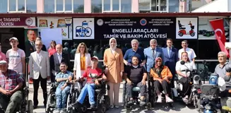 Afyonkarahisar'da Engelli Araçları Tamir ve Bakım Atölyeleri Açıldı