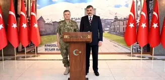 Tümgeneral Tuncay Altuğ, Vali Mustafa Çiftçi'yi ziyaret etti