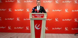 Yeniden Refah Partisi, CHP'li Milletvekili Tuncay Özkan'ın Cumhurbaşkanı Erdoğan'a yönelik hakaretini kınadı