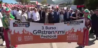 Bursa'da 3. Gastronomi Festivali Başladı