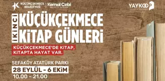 Küçükçekmece'de 2. Kitap Günleri Başlıyor