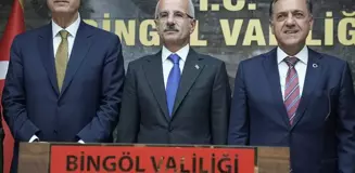 Bakan Uraloğlu Bingöl'de Temaslarda Bulundu