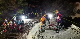 Tunceli'de Depreme Dayanıksız Lojmanın Yıkımı ve Tatbikat Gerçekleştirildi