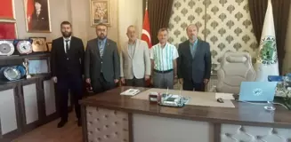 Dörtdivan Müftüsü, Camiler ve Din Görevlileri Haftası İçin Belediye Başkanı'nı Ziyaret Etti