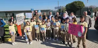 Amasya'da Öğrenciler Dünya Hayvanları Koruma Günü'nde Hayvan Sevgisi Öğreniyor