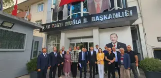 Antalya, Muğla, Isparta ve Burdur'da AK Parti İl Başkanlıklarından İsrail'e tepki