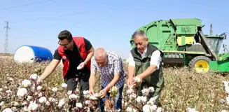 Viranşehir Kaymakamı Ülkü, Pamuk Hasat Sezonunu Başlattı