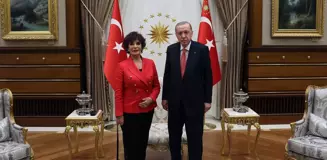 Cumhurbaşkanı Erdoğan, Hülya Koçyiğit'i kabul etti