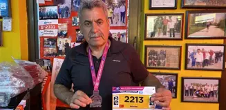 Bursalı Esnaf Enver Koç, Wizz Air Skopje Marathon'da Türkiye'yi Temsil Etti