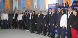 AK Parti Gülnar İlçe Başkanı Ahmet Şahin Yeniden Seçildi