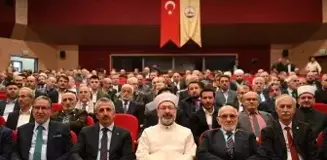 Diyanet İşleri Başkanı Erbaş 'Kendi Gök Kubbemiz Balkan Alimleri Buluşması'nda konuştu Açıklaması