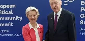 Cumhurbaşkanı Erdoğan, AB Komisyonu Başkanı Ursula von der Leyen ile görüştü