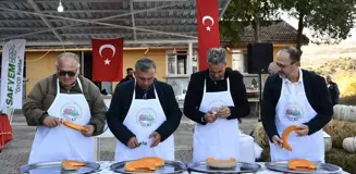 Kızıldamlar Köyü'nde 7. Kestane Kabağı Festivali Coşkuyla Kutlandı