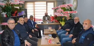 Havza TSO Başkanı Acar'dan AK Parti İlçe Başkanı Pekşen'e Ziyaret