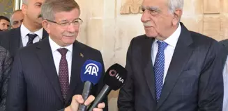 Davutoğlu, Ahmet Türk ile Görüştü