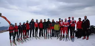 Kayaklı Koşu Milli Takımı Rize'de Antrenman Yapıyor