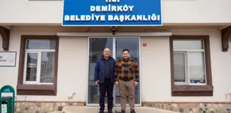 Türk Kızılay Kırklareli Şube Başkanı'ndan Belediye Ziyareti