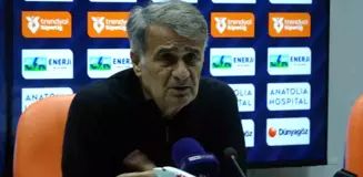 Şenol Güneş: 'Bu maçta puan kaybı asla beklemiyordum'