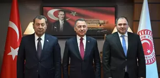 TBMM Dışişleri Komisyonu Başkanı Fuat Oktay, Azerbaycan ve Gürcistan Heyetleri ile Görüştü