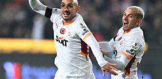 Galatasaray, Gaziantep FK'yı deplasmanda 1-0 yendi