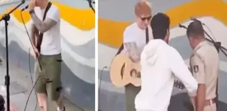 Ed Sheeran sokakta şarkı söylemek istedi, polis mikrofonun fişini çekti