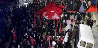 Rize'de İmamoğlu'na destek yürüyüşünde arbede