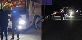 Otobüs sürücüsü kendini ihbar etti, parçalanmış ceset bulundu
