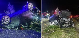 Hafif ticari araç takla attı: 3 ölü, 2 yaralı