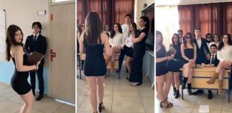İzmir'de lise öğrencilerinin çektiği video izleyenleri ikiye böldü 