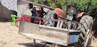 Traktörle oynayan 2 yaşındaki çocuk, 1 yaşındaki kuzenini ezdi